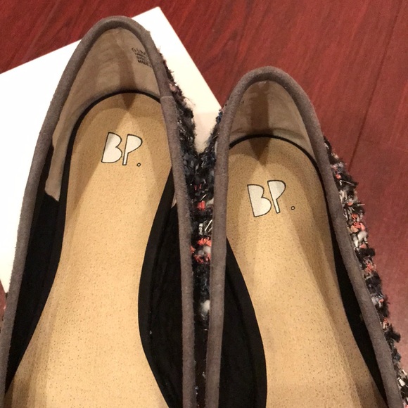 BP Tweed Slip On Flats 6.5M - Picture 6 of 8